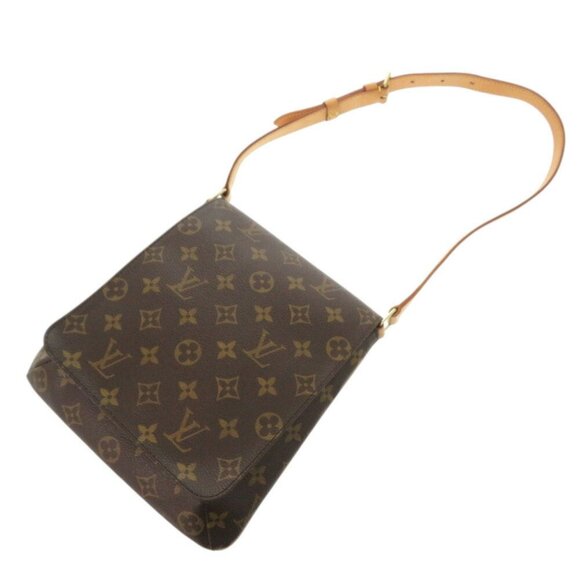 LOUIS VUITTON Brown Monogram Shoulder Bag - Picture 6 of 10